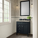 James Martin Brittany 30" Single Bathroom Vanity, Black Onyx