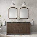 James Martin Gracyn 72" Double Bathroom Vanity, Sable