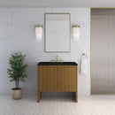 James Martin Hudson 36" Single Bathroom Vanity, Honey Oak