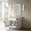 James Martin Bellshire 36" Single Bathroom Vanity, Bright White