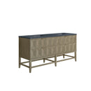 James Martin Emmeline 72" Double Bathroom Vanity, Pebble Oak