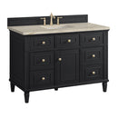 James Martin Lorelai 48" Single Bathroom Vanity, Black Onyx