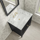 James Martin Myrrin 30" Single Bathroom Vanity, Carbon Oak