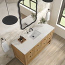 James Martin Breckenridge 60" Single Bathroom Vanity, Light Natural Oak