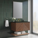 James Martin Marcello 36" Floating Single Bathroom Vanity, Chestnut