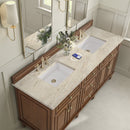 James Martin Lorelai 72" Double Bathroom Vanity, Mid-Century Walnut