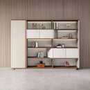 Hadwyn · Office Shelves w/ Lighting & Storage