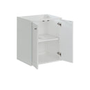 James Martin Chianti 24" Floating Single Vanity Cabinet, Glossy White