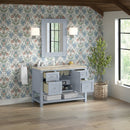 James Martin Breckenridge 48" Single Bathroom Vanity, Serenity Blue