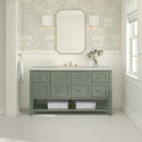 James Martin Breckenridge 60" Single Bathroom Vanity, Smokey Celadon