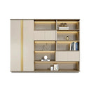 Fairen · Office Shelves w/ Lighting & Storage