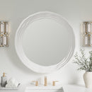 James Martin Terra 30" Mirror, Limestone